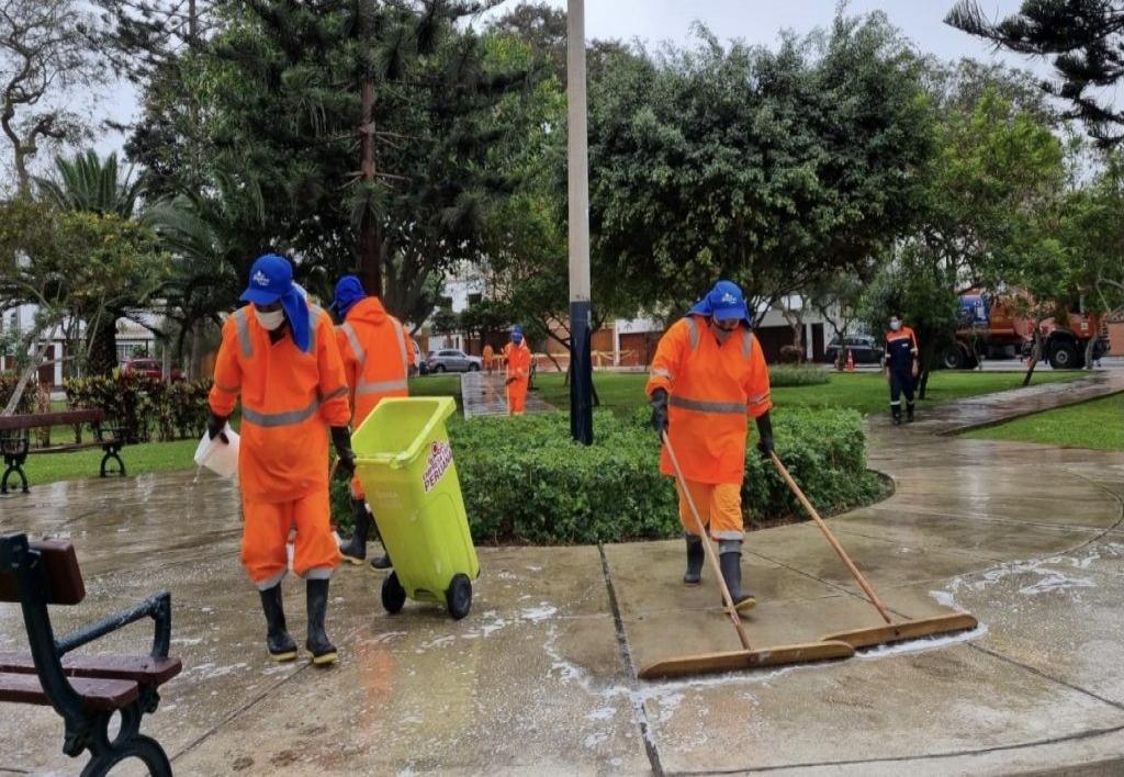 Jefe de Limpieza y Ornato Público