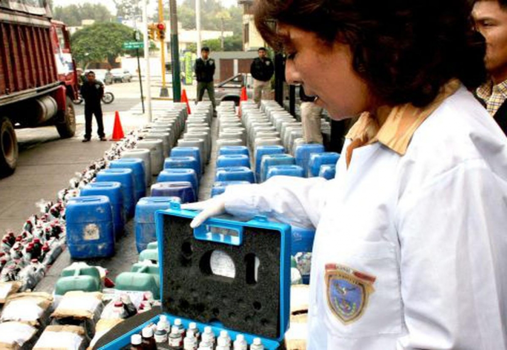 Perito en Insumos Químicos y Productos Fiscalizados Forense
