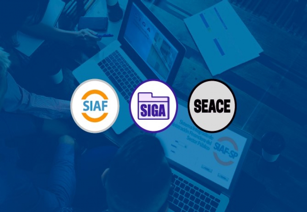 Sistemas Informáticos Gubernamentales SIAF RP SIGA MEF Y SEACE