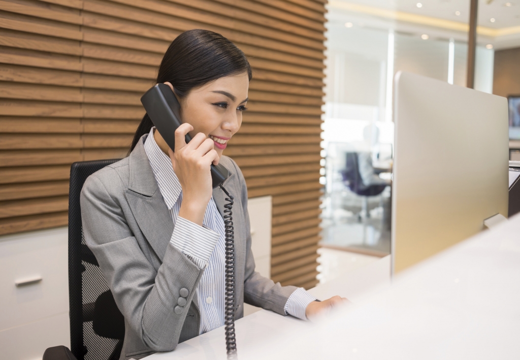 Telefonista Recepcionista de Oficinas